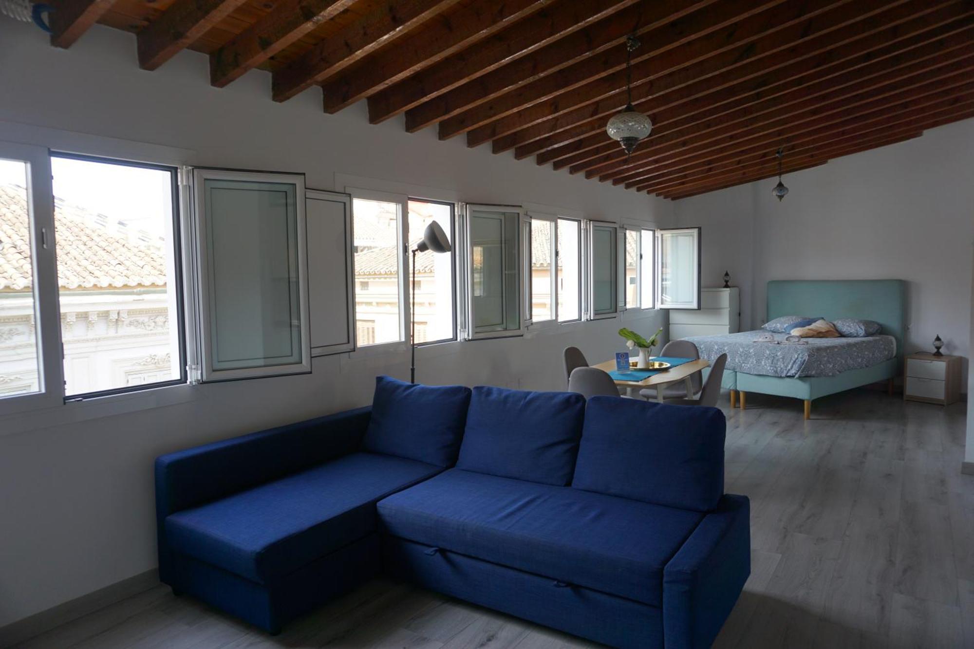 Apartamentos Mediterranea Centro Málaga Buitenkant foto